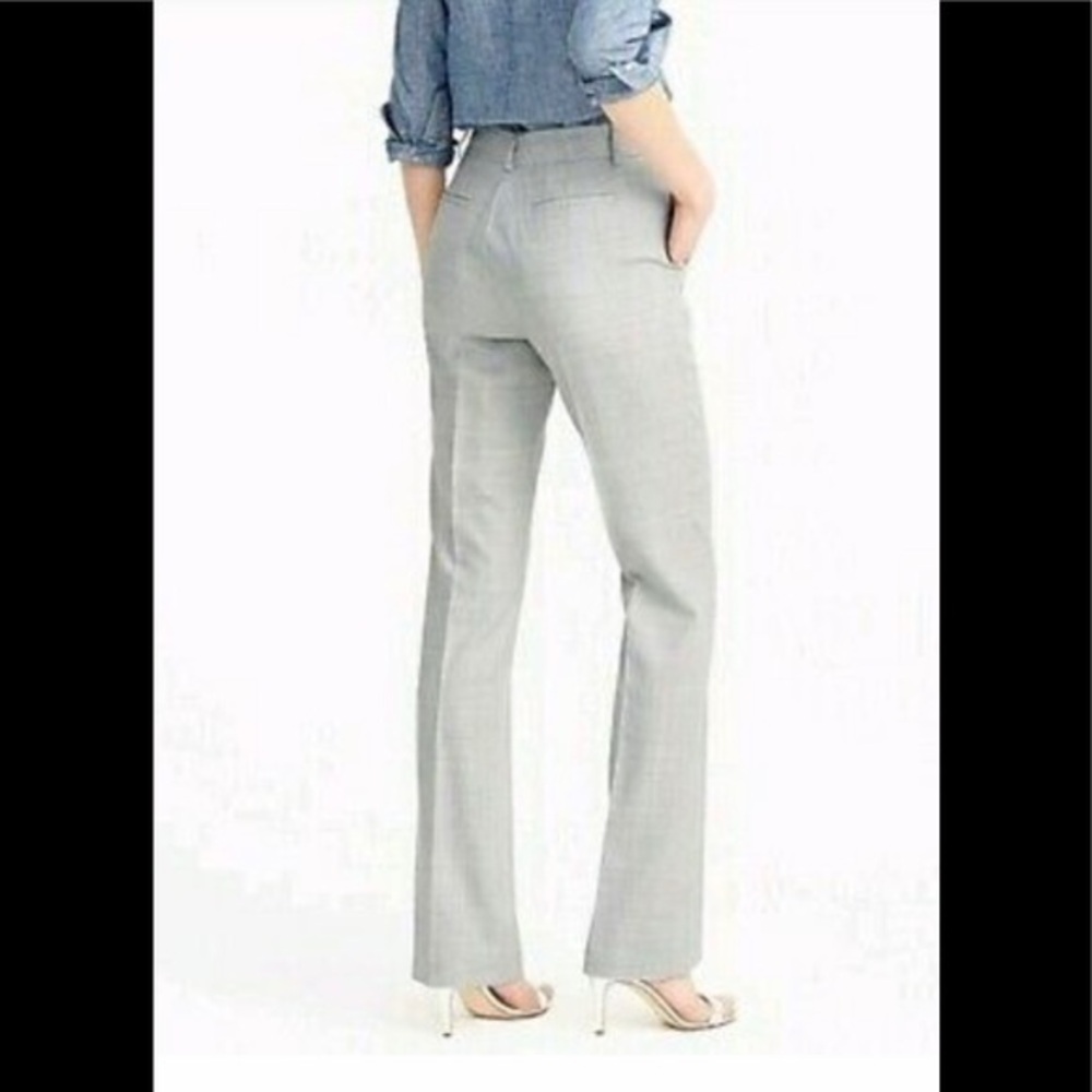 J. Crew city fit stretch gray pants size 0